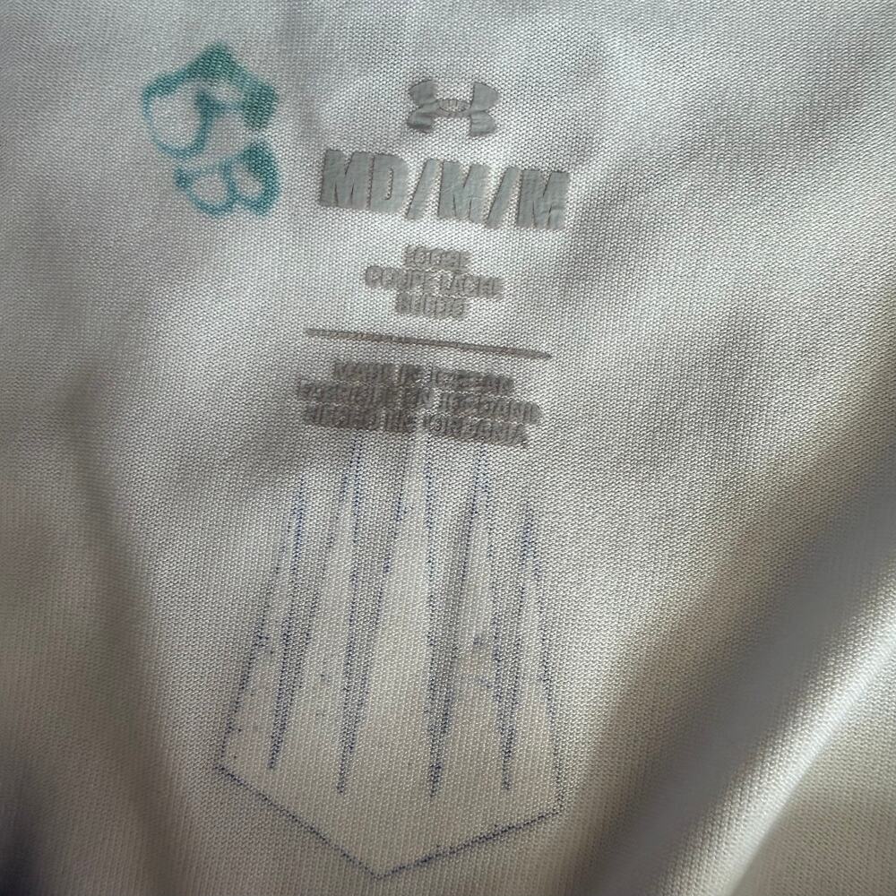 Under Armour Img Academy 1/4 Zip Pullover Women's Med Royal Blue Performance Top View 4